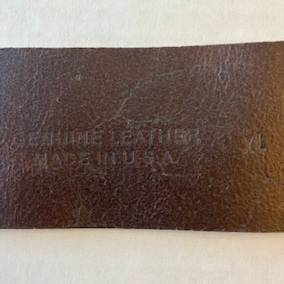 Avignon Wide Genuine leather Belt size XL - Picture 4 of 6